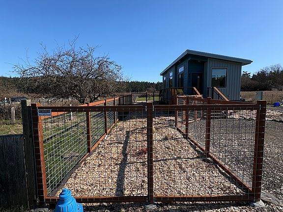 Fenced in area