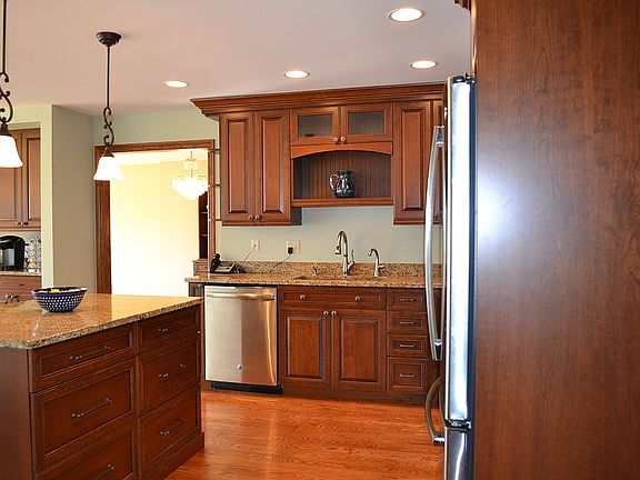 Newly remodeled kitchen. 