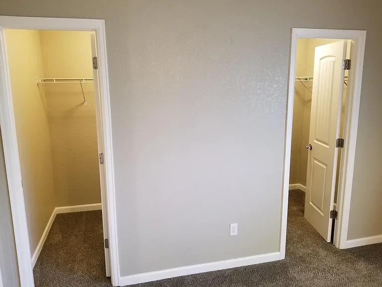 2 Walk-In Closets In Primary Bedroom