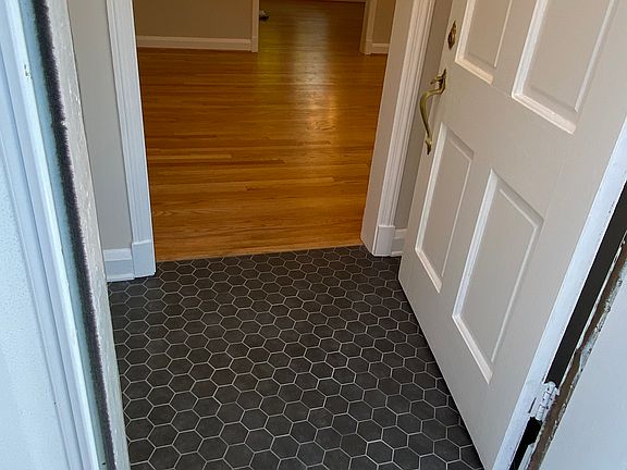 Custom Tile in Foyer