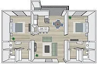 Floor plan Maple