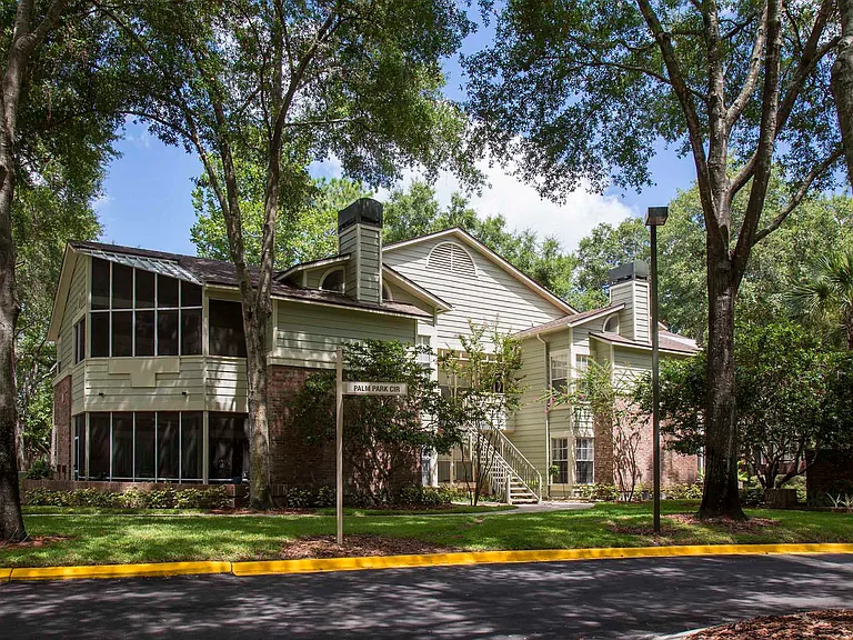 Beautiful exteriors with lush landscaping