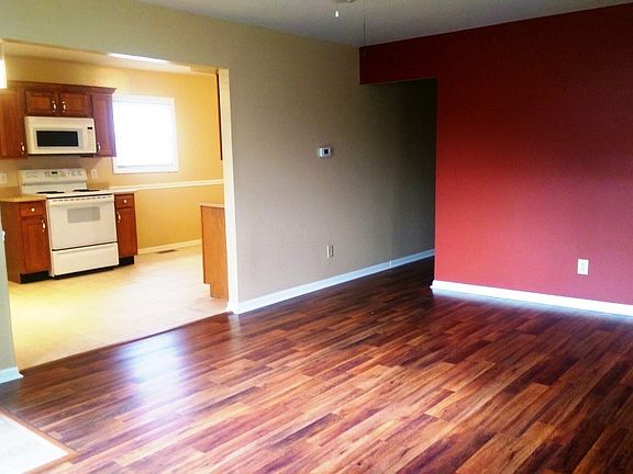 living room, open kitchen