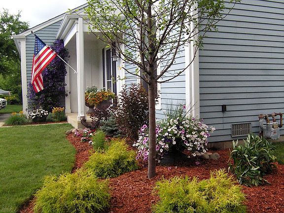 Southeast corner, looking west