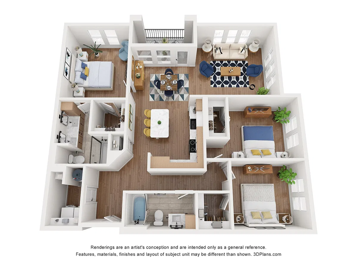 Floor plan C1