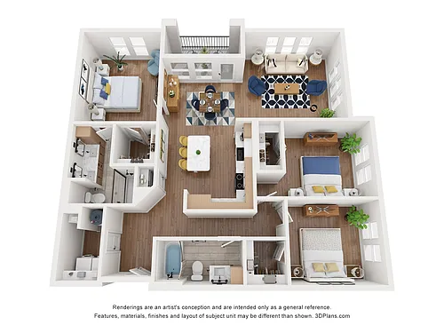 Floor plan C1