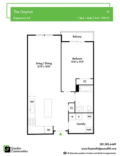 Floor plan $5.12/sq.ft. - 1A