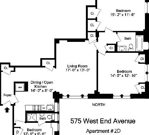 2nd image of 575 W End Ave APT 2D
