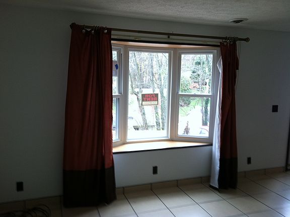 Living Room with bay window