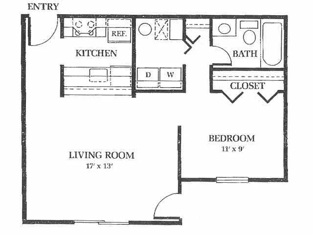 Floor plan Portside