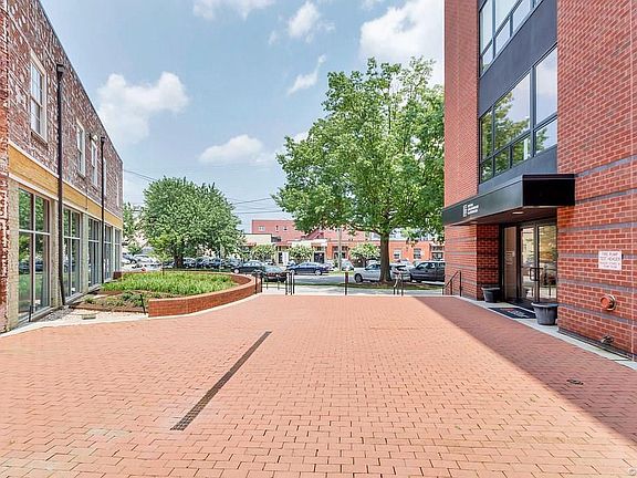 North entrance courtyard