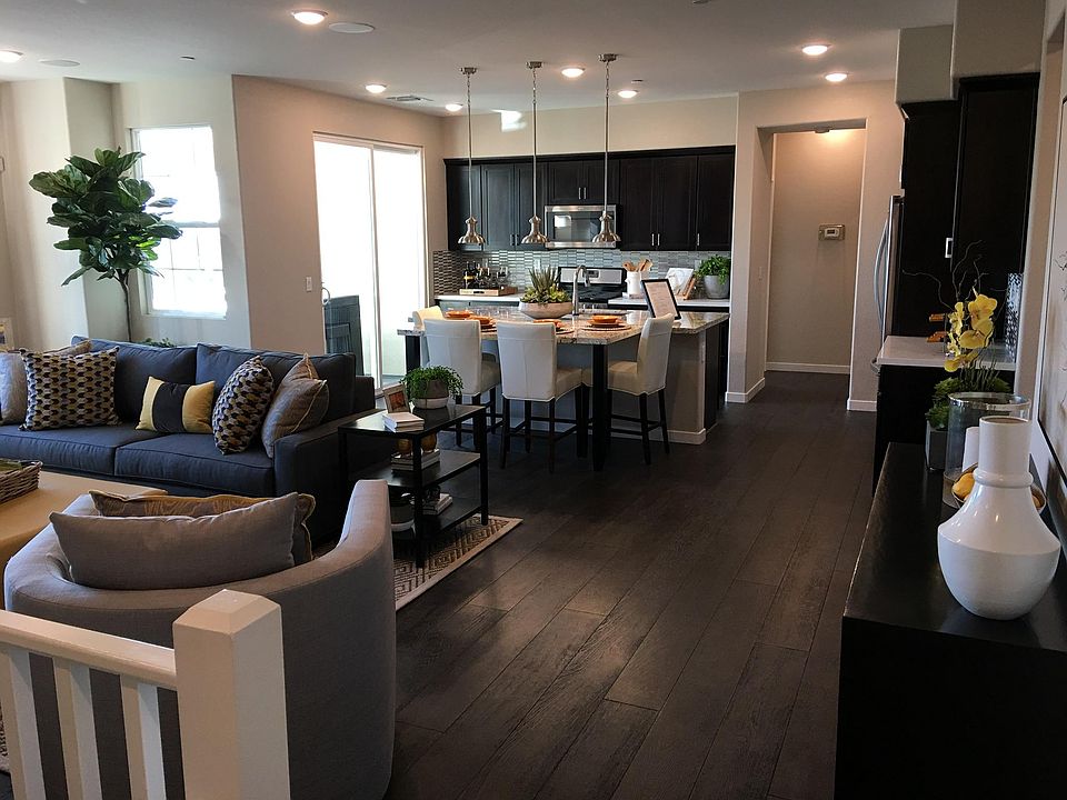 Living Area in Furnished Model