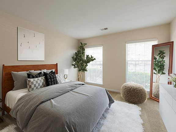 Bedroom With Expansive Windows
