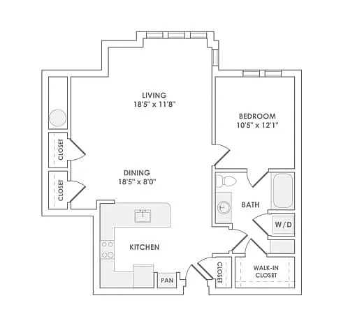 Floor plan A09 Renovated