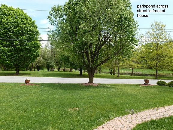 Scenic Pond View in Front