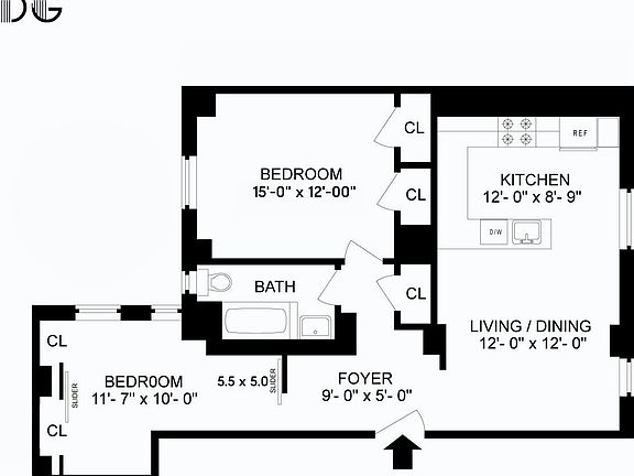 2nd image of 514 W End Ave APT 1B