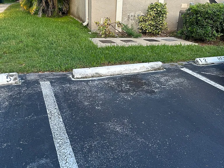 Assigned parking space