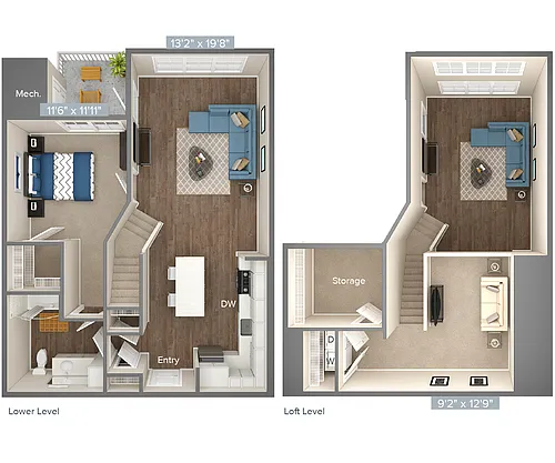 Floor plan A14L-1002