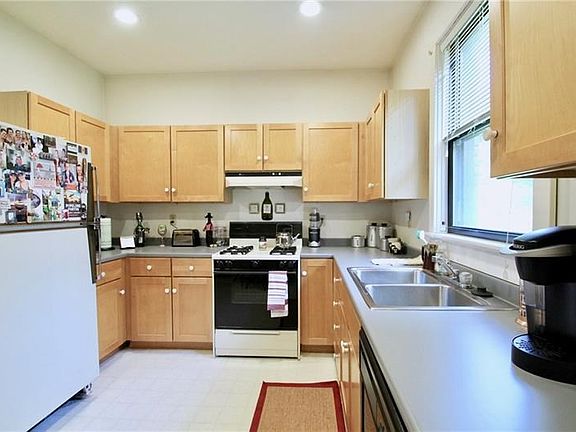 Close up of kitchen in the 2nd floor unit.
