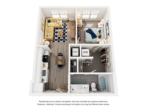 Floor plan Basin