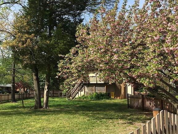 Beautiful deck off of the kitchen that overlooks an amazing