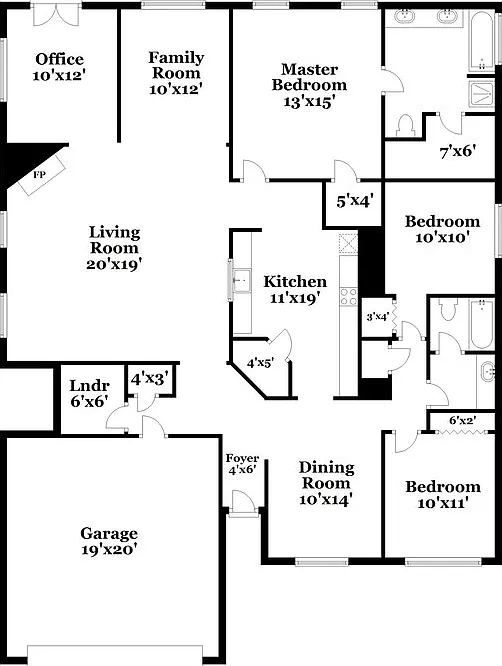 3 bed, 2.0 bath, 1904 sqft, $2,020 — Photo 2