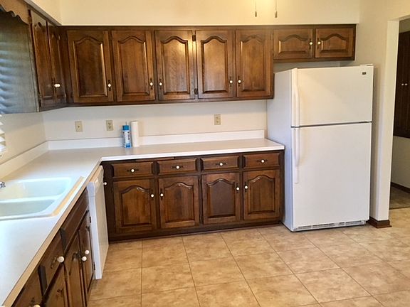 Kitchen includes appliances