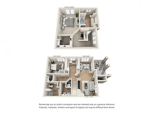 Floor plan Green River - Crystal River