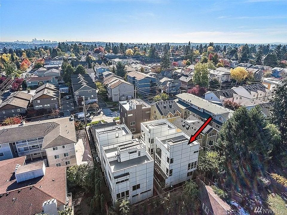 aerial of the house