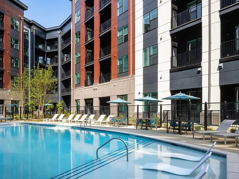 Resort-style pool and sundeck