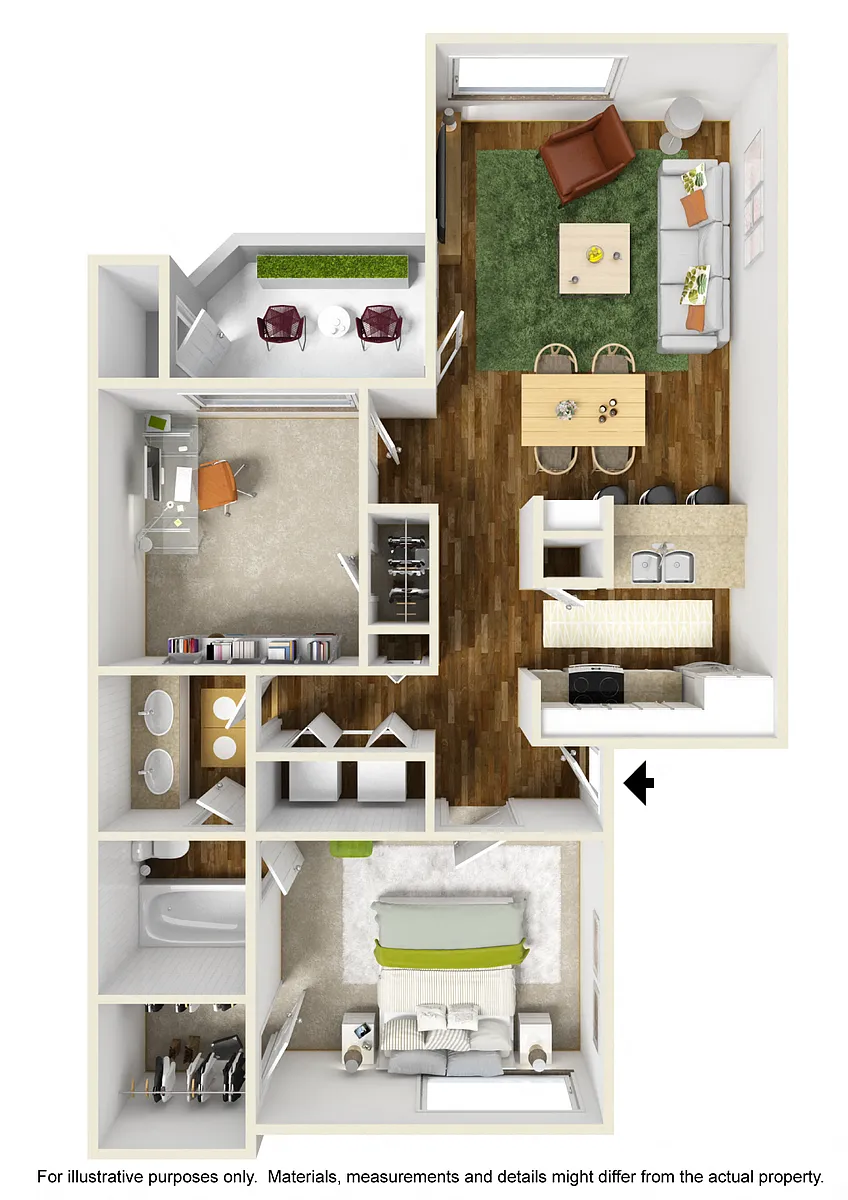 Floor plan DaVinci