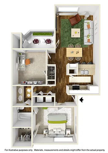 Floor plan DaVinci