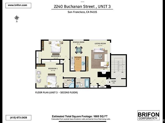 4th image of 2240 Buchanan St APT 3