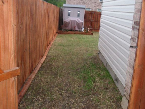 Entry to backyard
