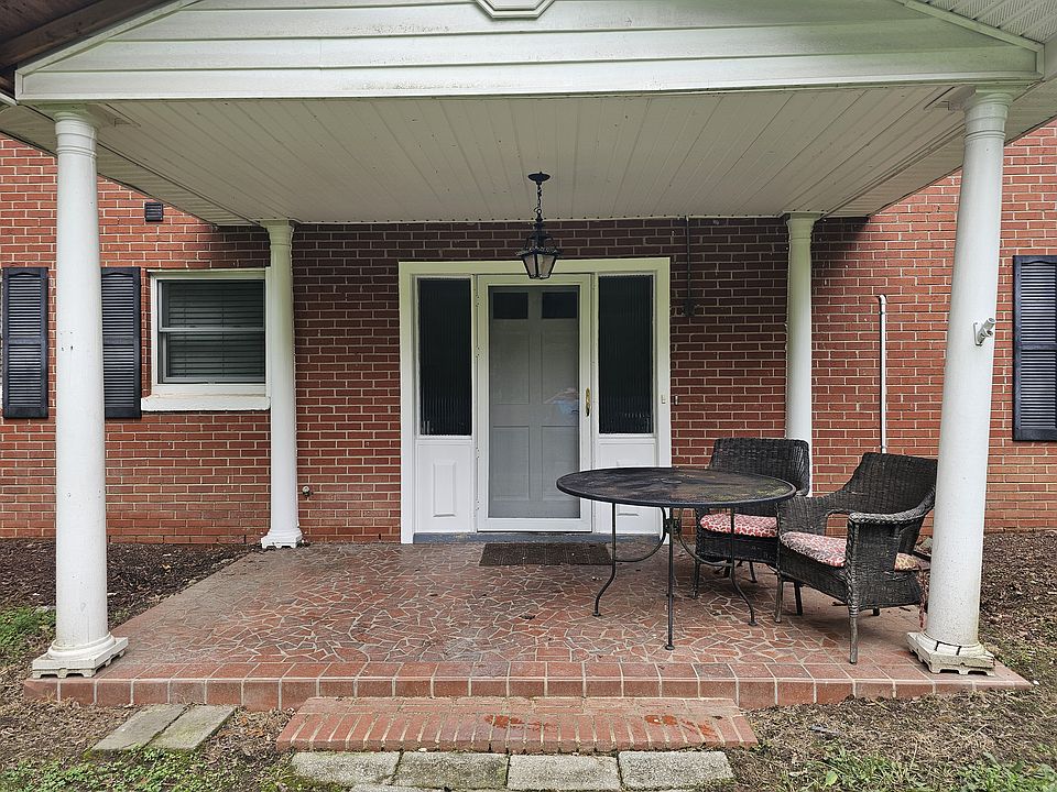 Covered porch with private entrance