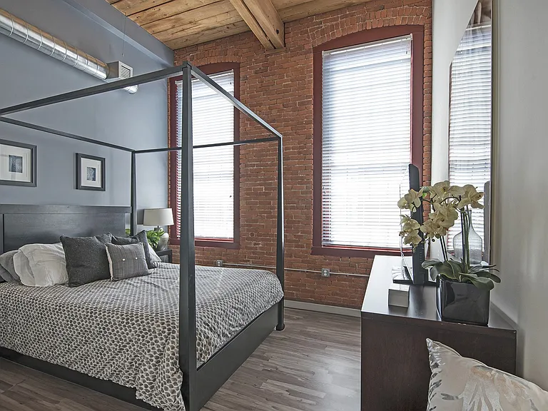 Sink into comfort and wake up refreshed in this serene bedroom escape