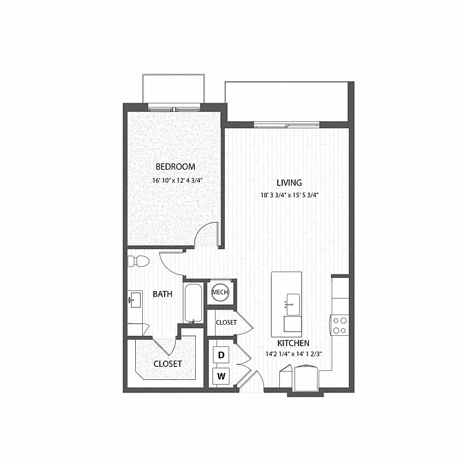 Floor plan A7A