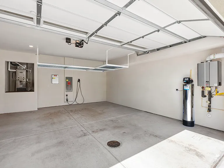 Two car garage