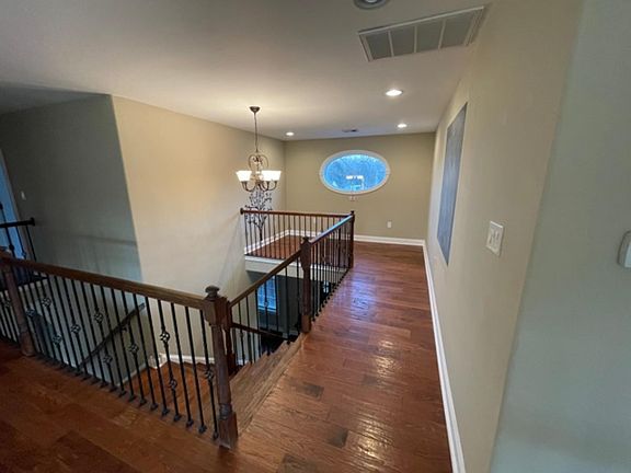 Top of "Butterfly" staircase