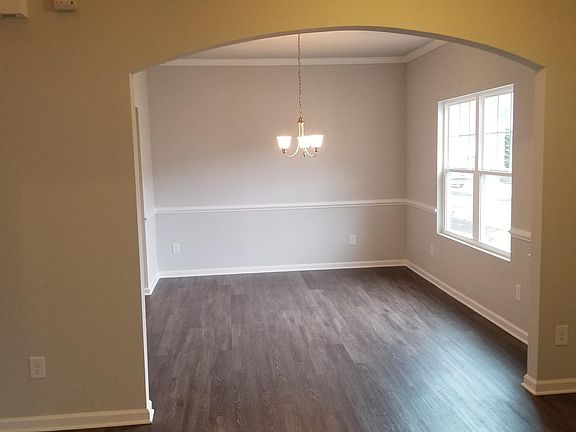 Foyer and dining room
