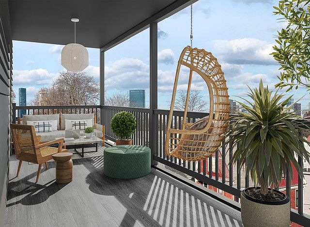 Unit 1 does not have these views, it has amazing landscaping views.