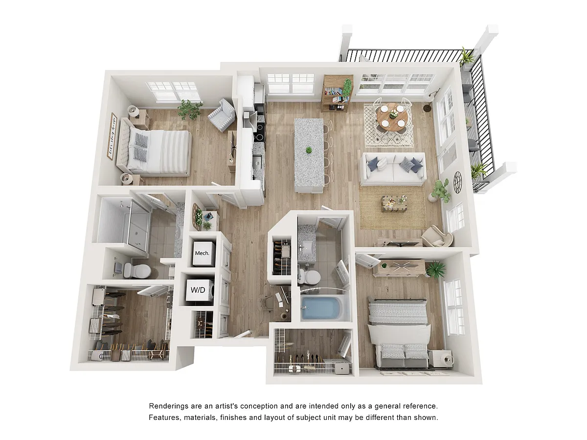 Floor plan B2D