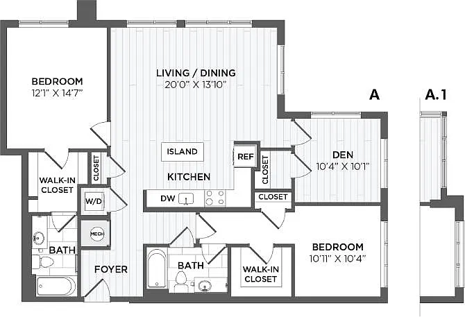 Floor plan b20hd