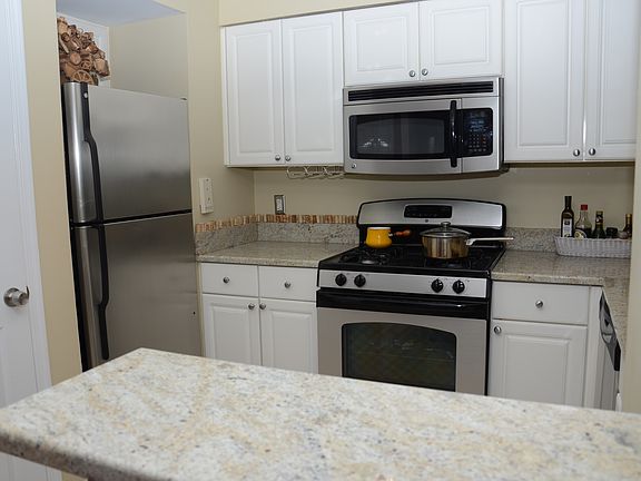 Granite & stainless steel in kitchen