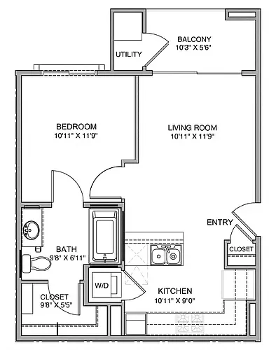 Floor plan Golden Hour