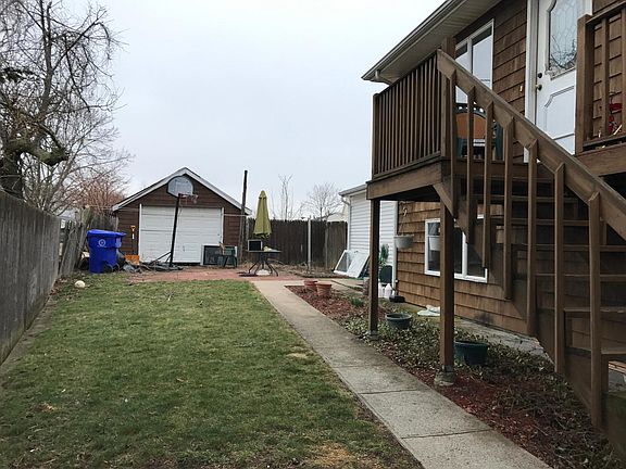 Your own private yard with garden space. Also a driveway, not shown.