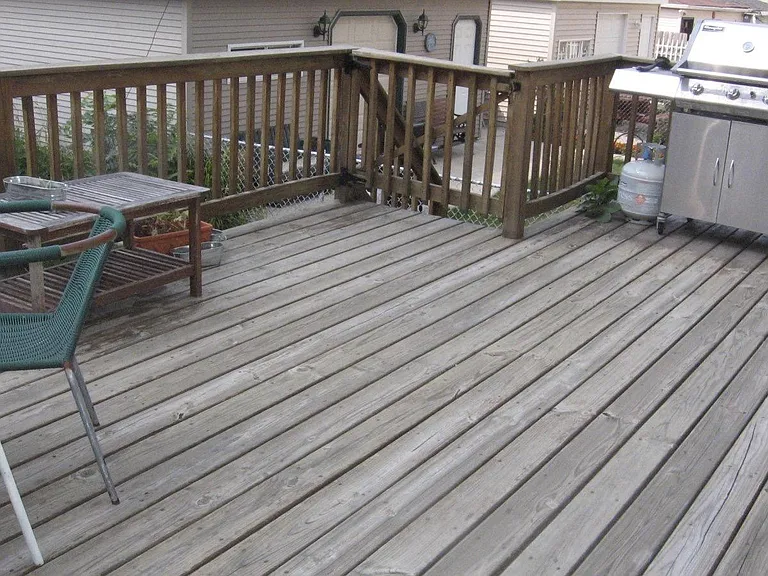 Huge private deck will be brand new for move in