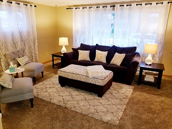 Lg. living, open to kitchen!