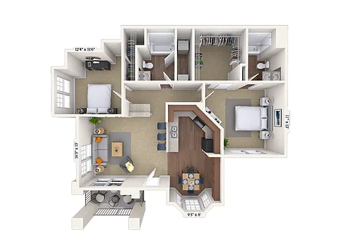 Floor plan Messina