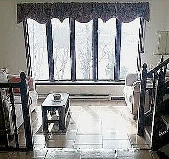 Sunken living room
